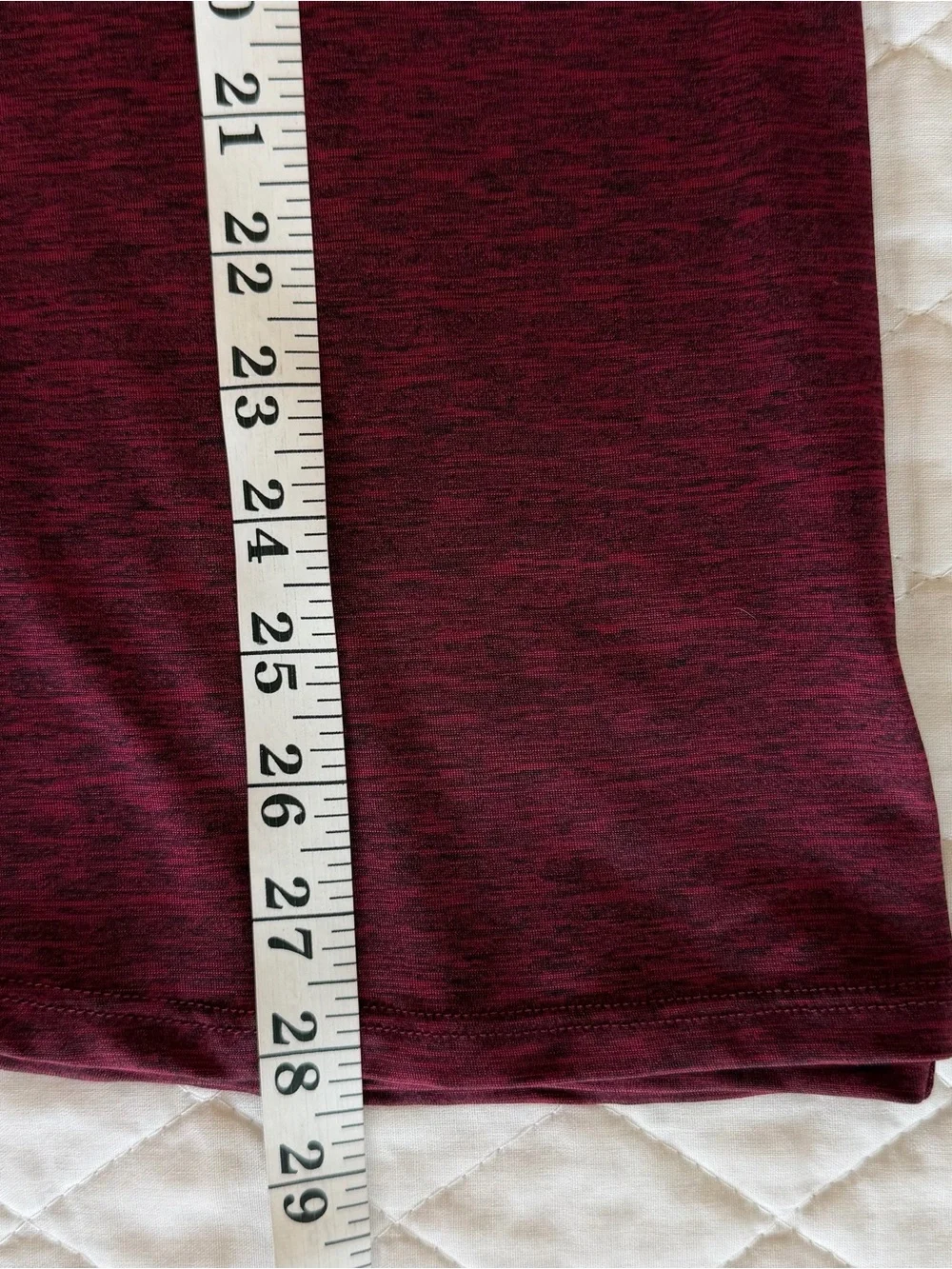 NWT Maurices In Motion Womens XL Burgundy Long Sleeve V-Neck Top Exercise Casual
